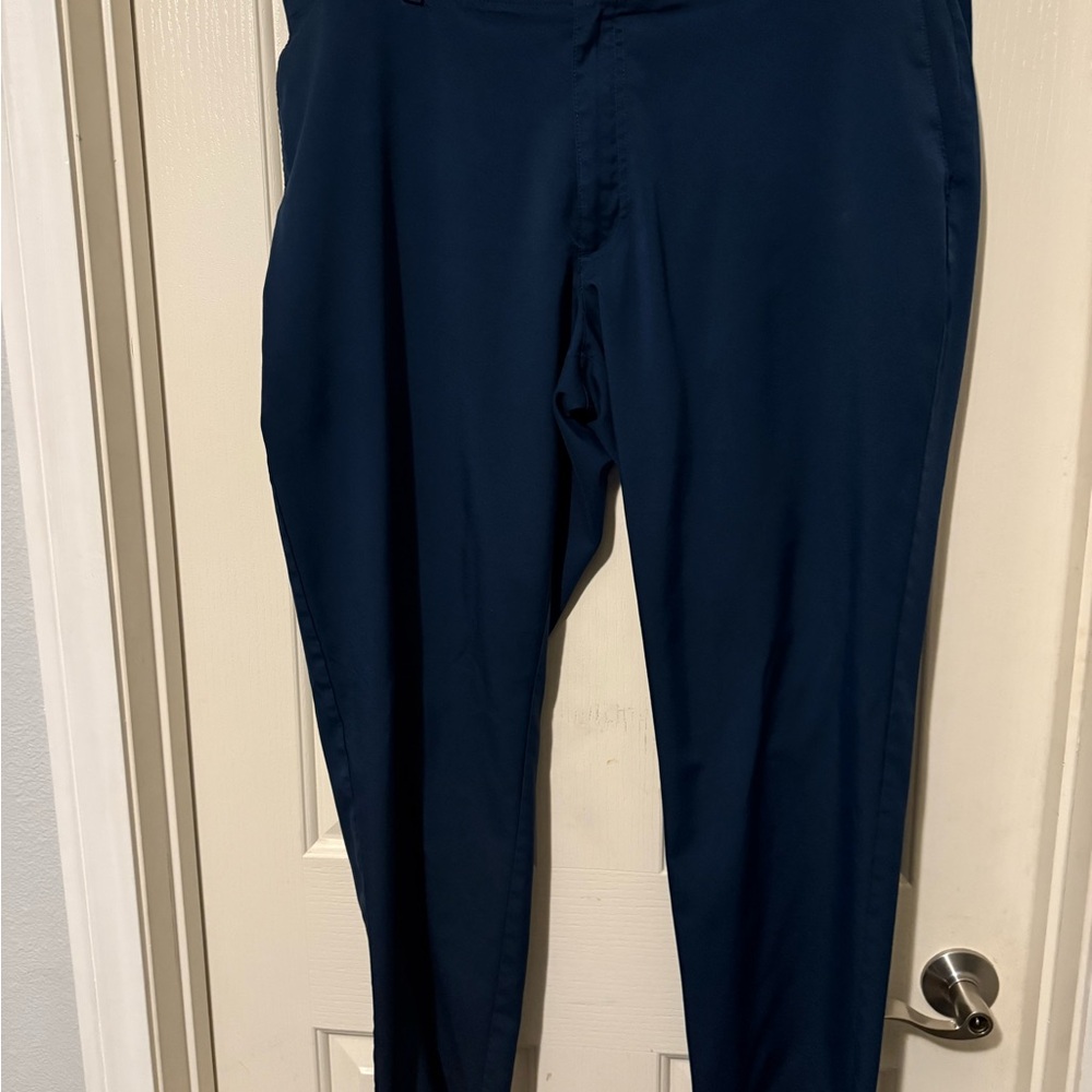 PGA Tour Men's Dark Blue Chinos